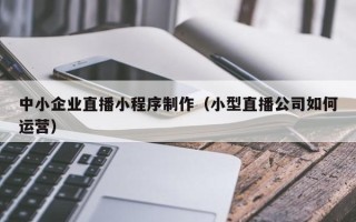 石嘴山中小企业直播小程序制作（小型直播公司如何运营）